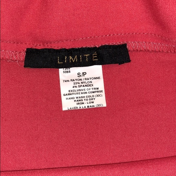 LIMITÉ CORAL BODYCON SKIRT - Picture 4 of 4